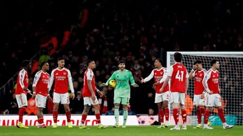 FOTO: Comeback Brutal, MU 'Menggila' Hancurkan Arsenal
