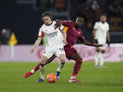 AS Roma Vs AC Milan Selesai 1-1