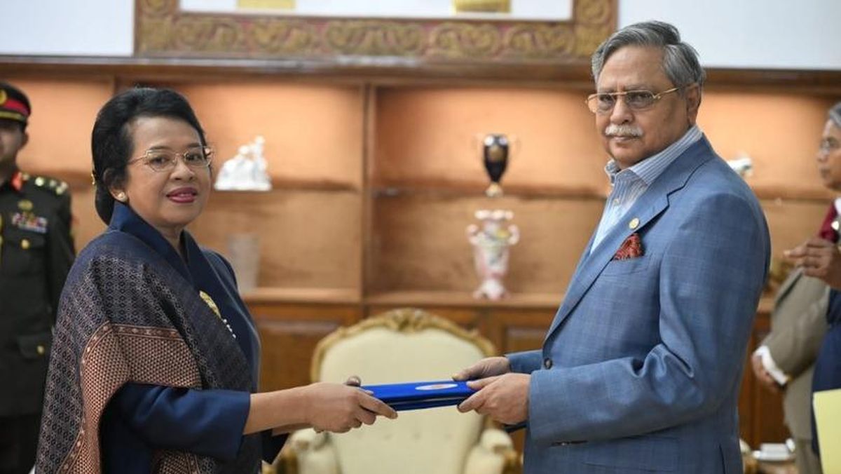 Dubes RI untuk Bangladesh-Nepal Serahkan Surat Kepercayaan ke Presiden
