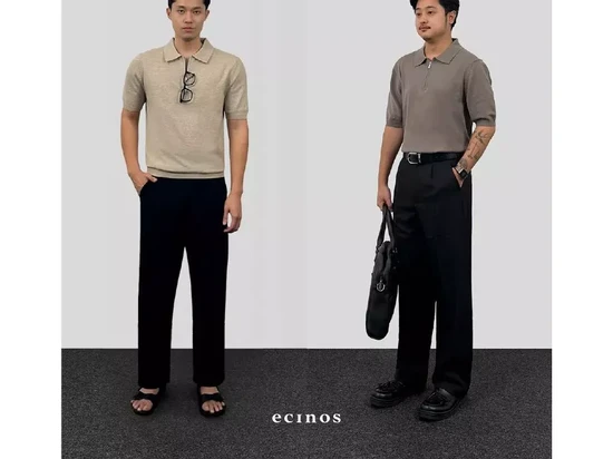 Smart Casual Tanpa Ribet! Knitted Polo Zip Jadi Andalan Outfit Pria Produktif di 2026