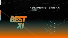 INFOGRAFIS: Best 11 Liga Eropa, Mbappe dan Lamine Yamal di Depan