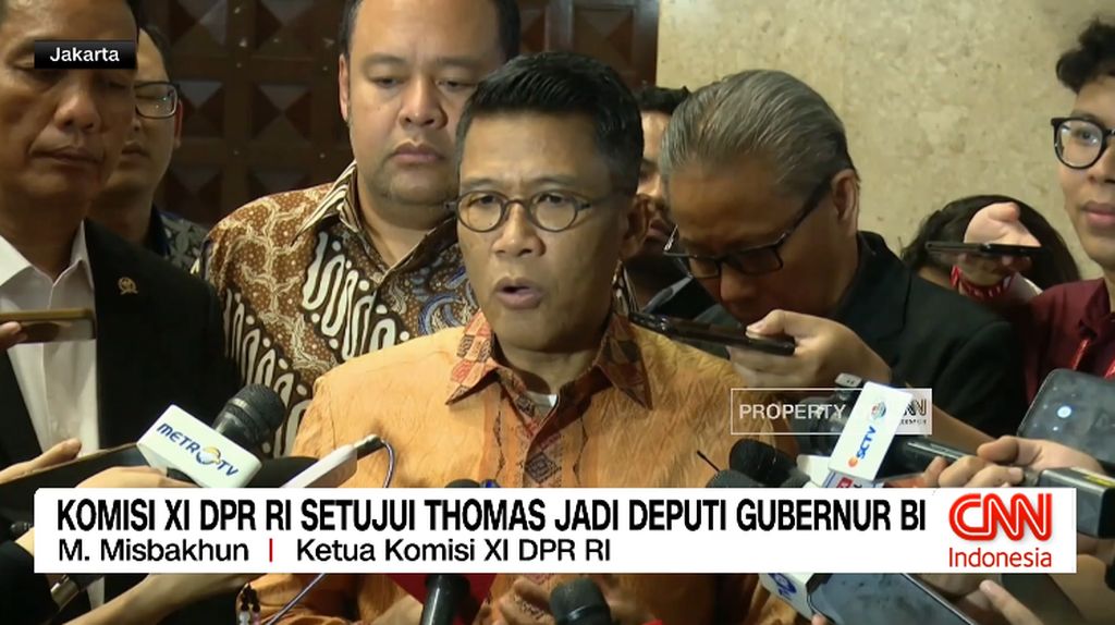 VIDEO: Komisi XI DPR RI Setujui Thomas Jadi Deputi Gubernur BI