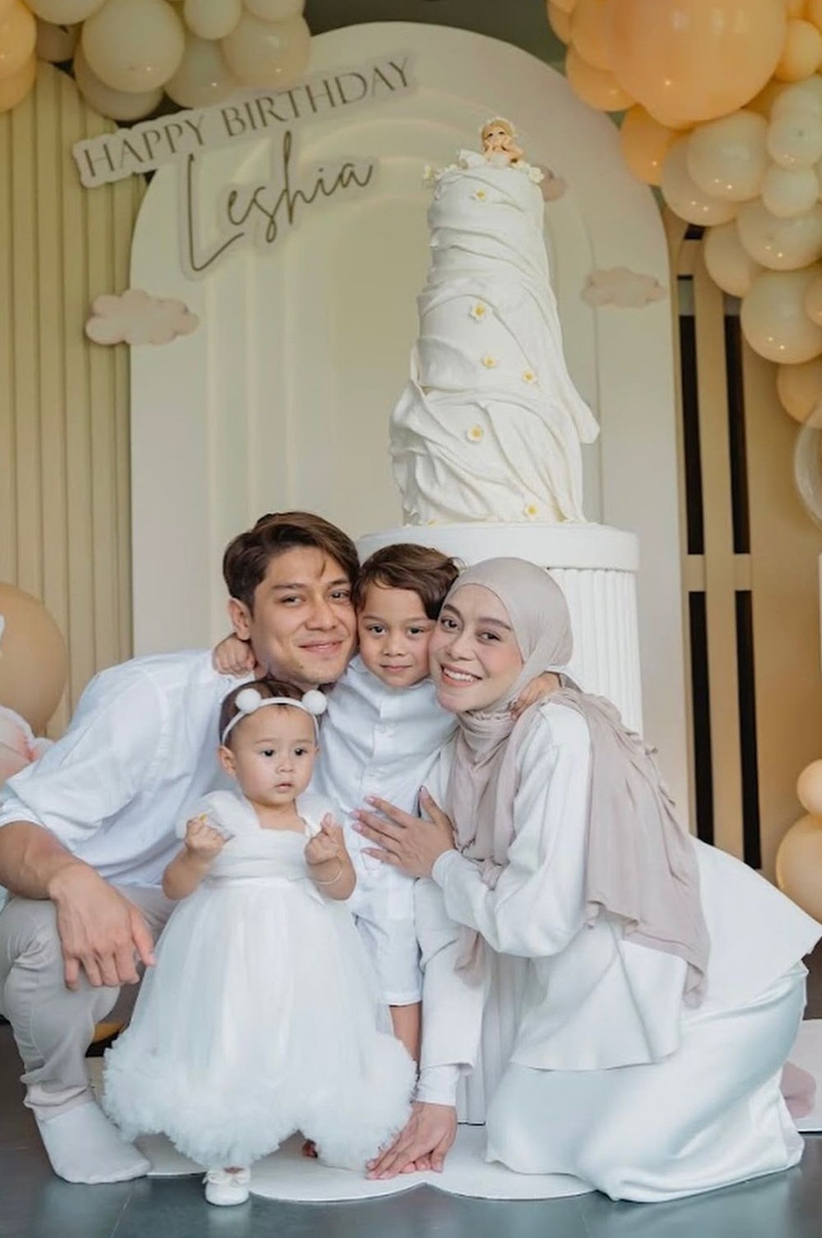 Leshia Anak Lesti Kejora & Rizky Billar Ultah Pertama