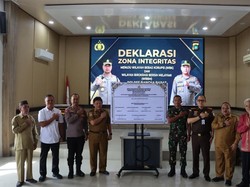 Polres Bangka Barat Deklarasikan Zona Integritas