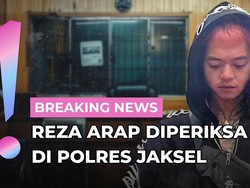 Live Streaming: Reza Arap Diperiksa di Polres Jaksel
