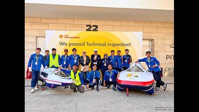 Semeru Team Universitas Negeri Malang (UM) kembali menegaskan kiprahnya di ajang internasional dg meraih prestasi gemilang pada Shell Eco-marathon Qatar 2026