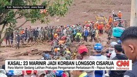 VIDEO: KASAL: 23 Marinir Jadi Korban Longsor Cisarua