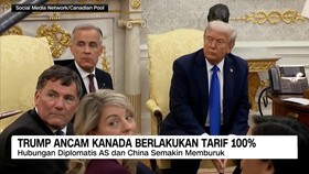 VIDEO: Trump Ancam Kanada Berlakukan Tarif 100 Persen