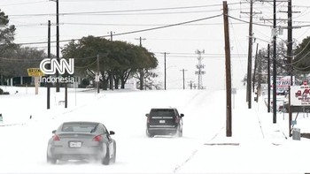 Penampakan Wilayah Timur AS Diselimuti Badai Salju Ekstrem