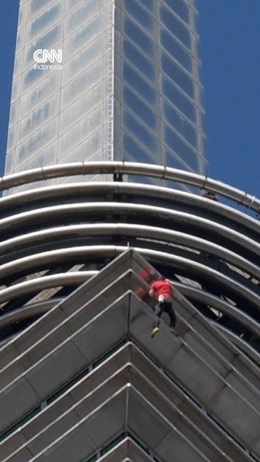 Viral Pendaki AS Panjat Gedung Tertinggi di Taiwan, Bikin Merinding