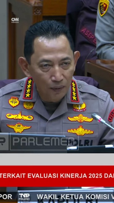 Momen Kapolri Tolak Usul Polri di Bawah Menteri Saat Rapat dengan DPR