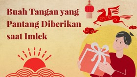 INFOGRAFIS: Buah Tangan yang Pantang Diberikan saat Imlek