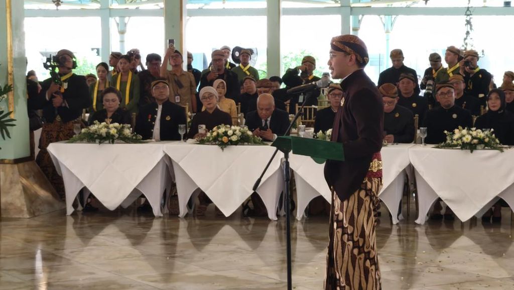 Tingalan Jumenengan Naik Takhta Mangkunegara di Solo Dihadiri Gibran