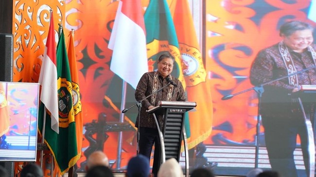 Menteri Koordinator Bidang Perekonomian, Airlangga Hartarto menekankan pentingnya landasan ekonomi makro yang kuat untuk menunu transisi hijau.