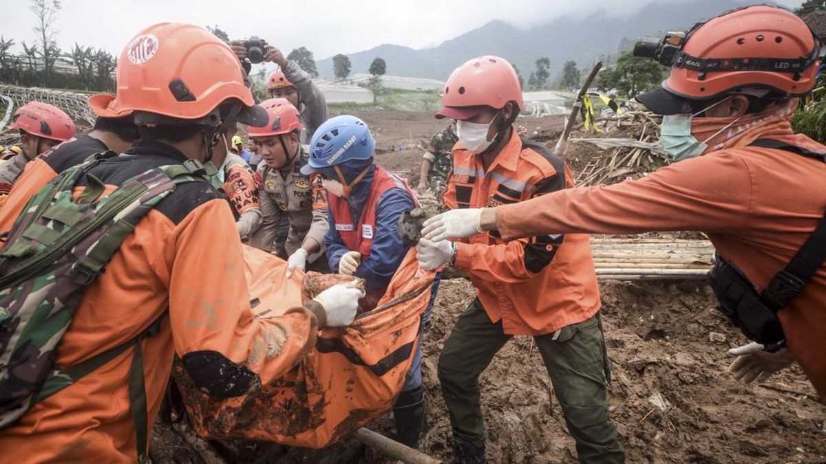 Basarnas Beber Data dan Fakta Korban Longsor Cisarua