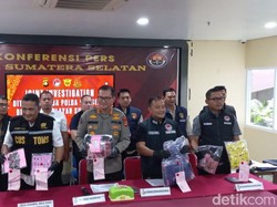 Polda Sumsel Bongkar Kasus Vape Berisi Etomidate dari Medan, 3 Orang Diringkus