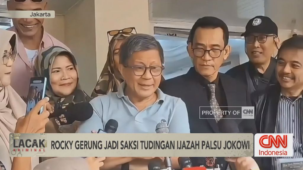 VIDEO: Rocky Gerung Jadi Saksi Tudingan Ijazah Palsu Jokowi