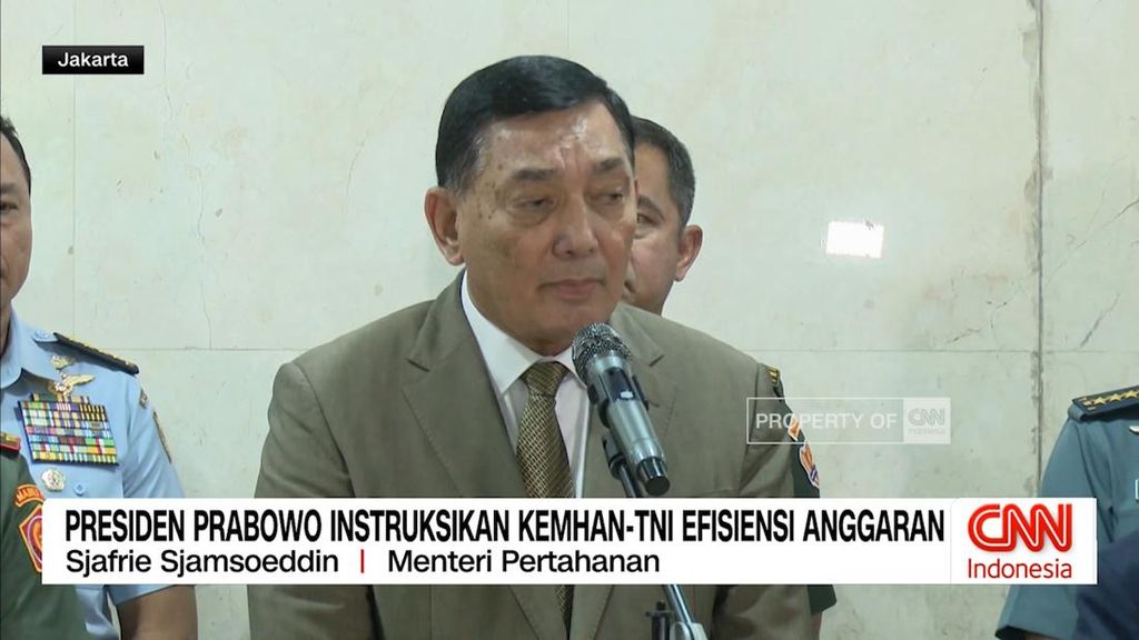 VIDEO: Presiden Prabowo Instruksikan Kemhan-TNI Efisiensi Anggaran