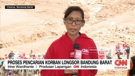 VIDEO: Update Proses Pencarian Korban Longsor Bandung Barat