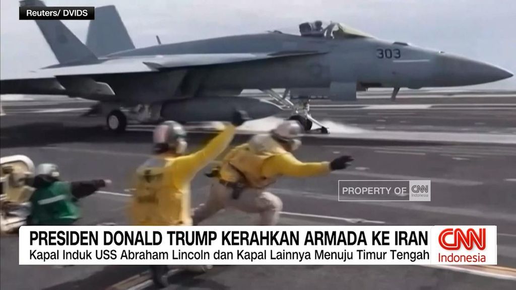 VIDEO: Presiden Donald Trump Kerahkan Armada ke Iran