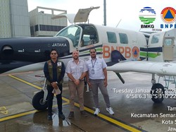 Modifikasi Cuaca Jateng, 1 Ton Garam Ditabur di Langit Pantura