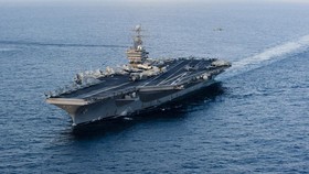Kapal Induk USS Abraham Lincoln Tiba di Timteng kala AS-Iran Tegang