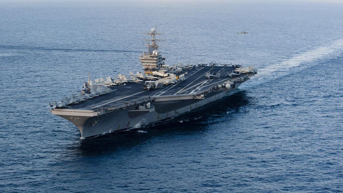 Kapal Induk USS Abraham Lincoln Tiba di Timteng kala AS-Iran Tegang