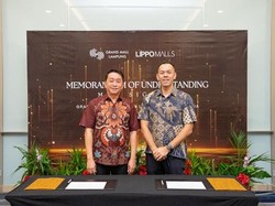 Lippo Malls Indonesia Resmi Teken MoU Pengelolaan Grand Mall Lampung