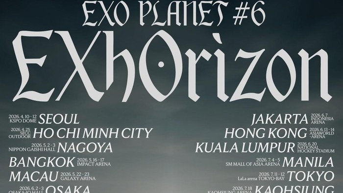 EXO akan Gelar Tur EXO PLANET di 2026, Indonesia Masuk List!