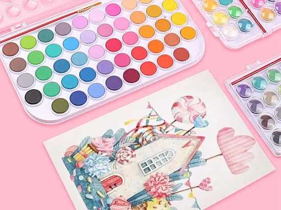 Pigmented dan Punya Banyak Warna! Giorgine Solid Watercolor Paint yang Praktis untuk Melukis
