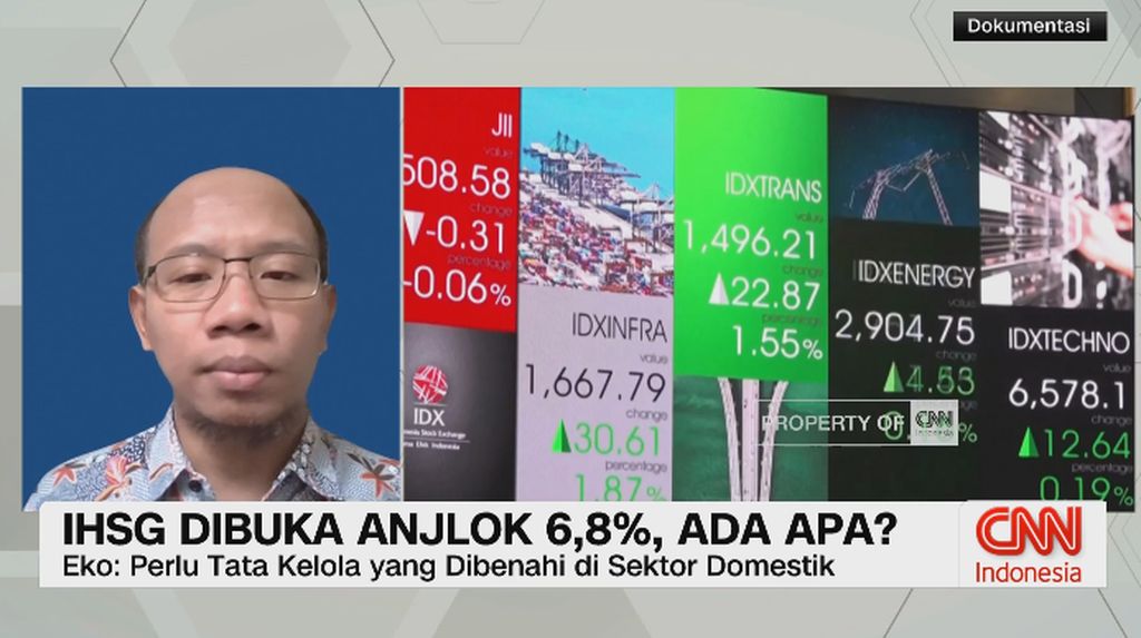 VIDEO: IHSG Dibuka Anjlok, 6,8%, Ada Apa?