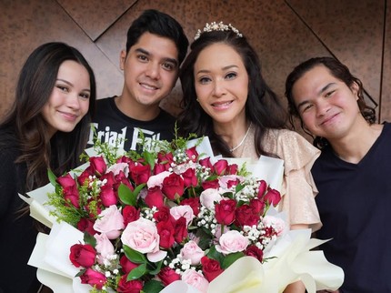 Ucapan Ulang Tahun untuk Maia Estianty dari Anak dan Menantu, Intip Potretnya