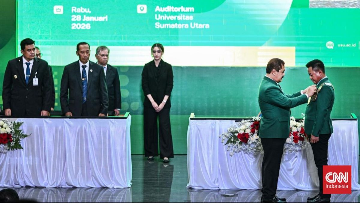 Muryanto Amin Rektor USU 2026-2031, Bobby Nasution Hadir Pelantikan