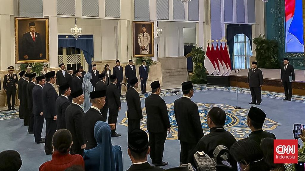 Prabowo Lantik Anggota Dewan Energi Nasional, Bahlil Jadi Ketua Harian