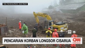 VIDEO: Hari Kelima Pencarian Korban Longsor Cisarua Terkendala Cuaca