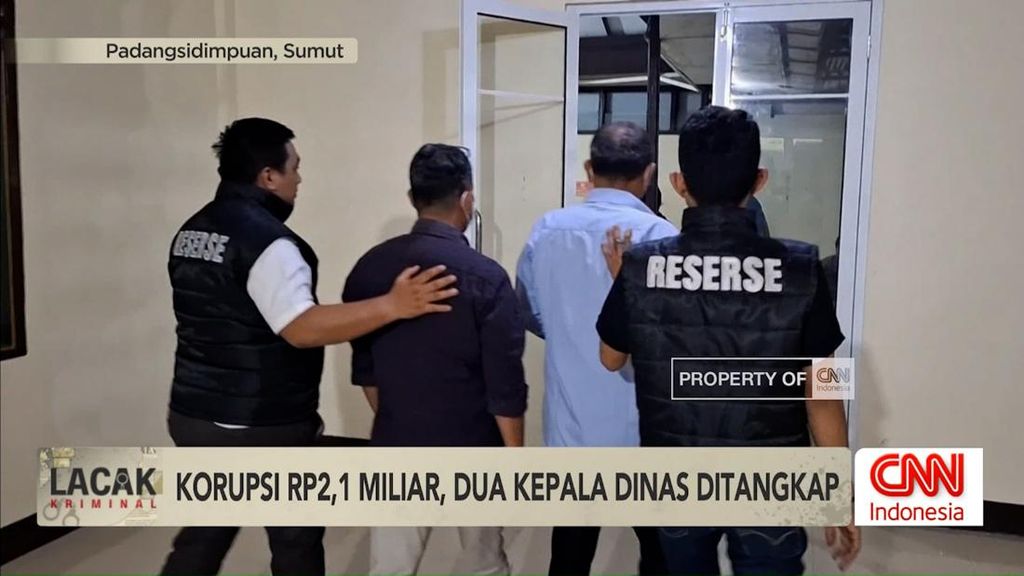 VIDEO: Korupsi Rp2,1 Miliar, Dua Kepala Dinas Ditangkap