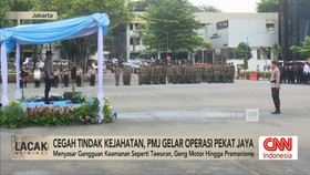 VIDEO:Cegah Kejahatan, Polda Metro Jaya Gelar Operasi Pekat Jaya