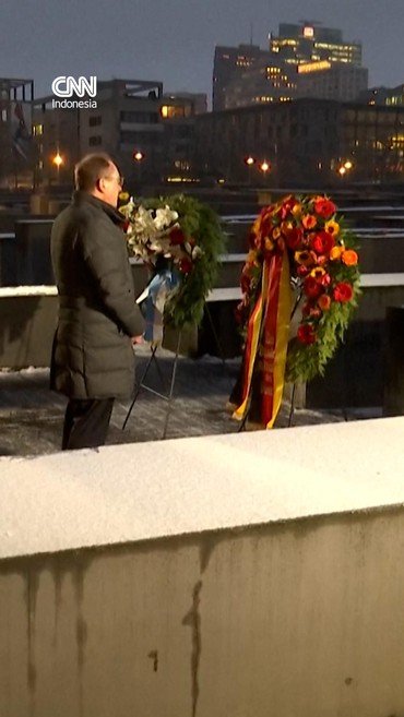 Jerman Peringati Sejarah Kelam Perang Dunia II di Monumen Holocaust