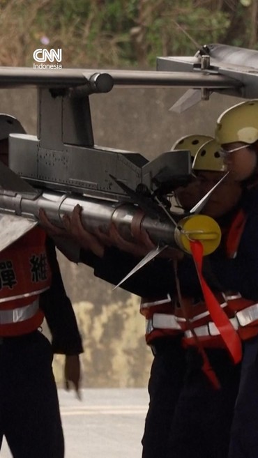 Angkatan Udara Taiwan Pamer Jet Tempur F-16 Jelang Imlek