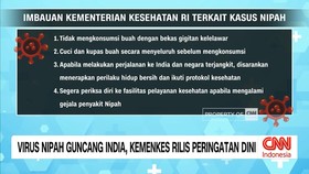 VIDEO: Virus Nipah Guncang India, Kemenkes Rilis Peringatan Dini