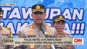VIDEO: Polda Metro Minta Maaf soal Anggota Tuduh Penjual Es Pakai Spon