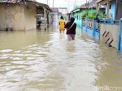 Desa Mulyasari Subang Kebanjiran Lagi, Warga Mengungsi Lagi