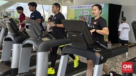 Antusiasme Peserta Ikuti Hyrox di CNN Indonesia Wellnest Festival 2026