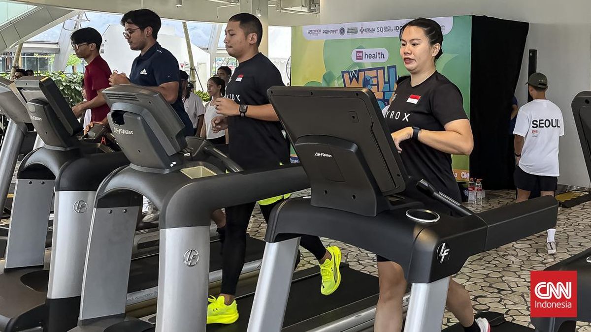Antusiasme Peserta Ikuti Hyrox di CNN Indonesia Wellnest Festival 2026