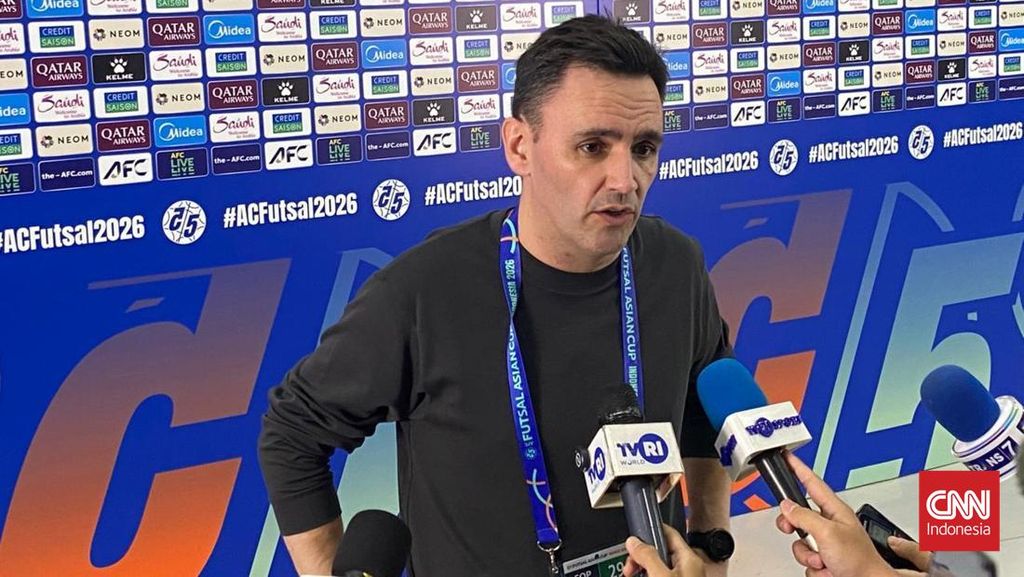 Hector Souto Sapa Fans Timnas Futsal: Kalian Suporter Terbaik di Dunia