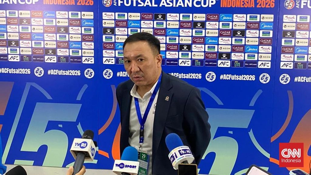 Reaksi Pelatih Kirgistan Usai Dihancurkan Indonesia di AFC Futsal