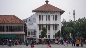 Gedung Jasindo di Kota Tua Jadi Lokasi Syuting Film Lisa BLACKPINK