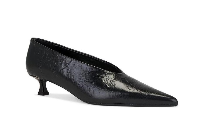 High vamp heels