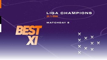INFOGRAFIS: Best 11 Liga Champions, Trubin Jadi Kiper Favorit