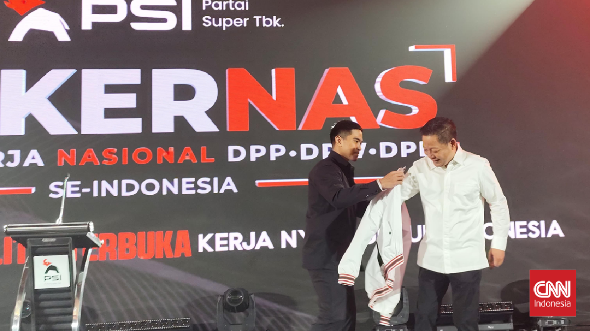 Rusdi Masse Resmi Jadi Kader, Kaesang Sematkan Jaket PSI